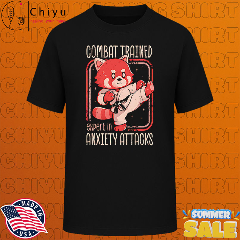 Anxiety attack expert red panda shirt