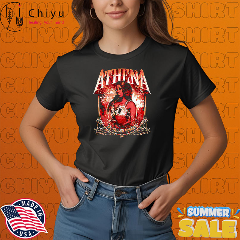 Athena the fallen goddess shirt