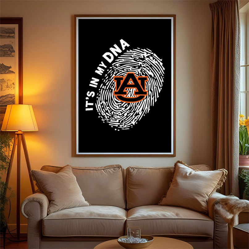 Auburn Tigers in my DNA design shirt Auburn Tigers in my DNA design shirt