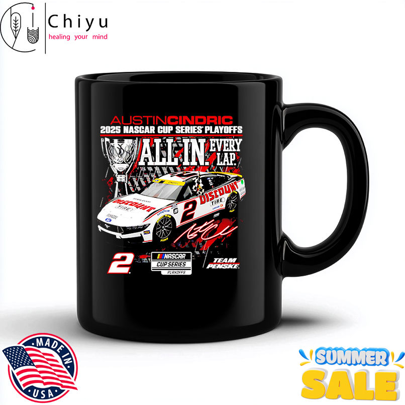 Austin Cindric Checkered Flag Sports 2025 NASCAR Cup Series Playoffs Discount Tire shirt