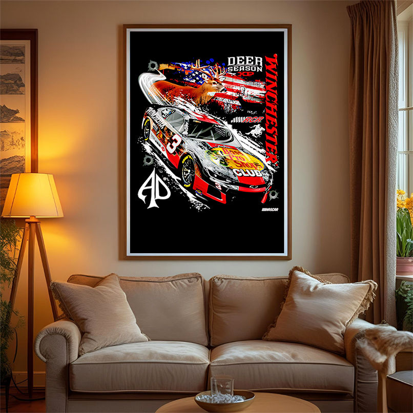 Austin Dillon Richard Childress Racing Winchester Deer Season Car shirt Austin Dillon Richard Childress Racing Winchester Deer Season Car shirt