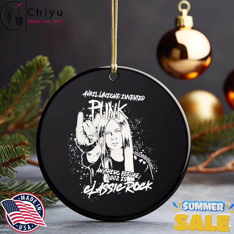 Avril invented folk punk shirt