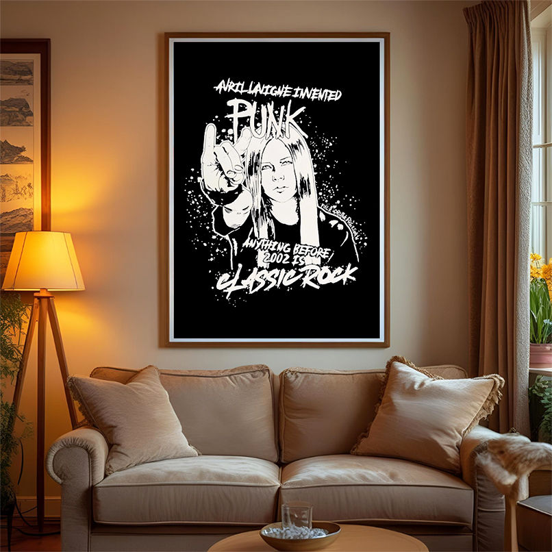 Avril invented folk punk shirt Avril invented folk punk shirt