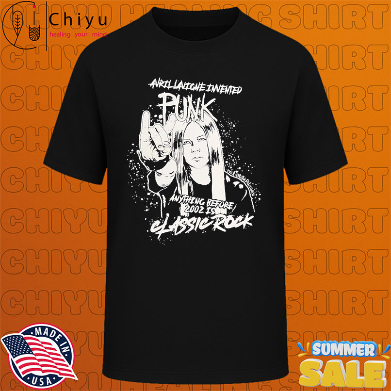 Avril invented folk punk shirt