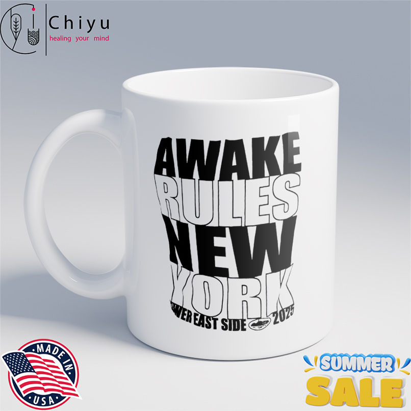 Awake Rules New York Lower East Side 2025 shirt