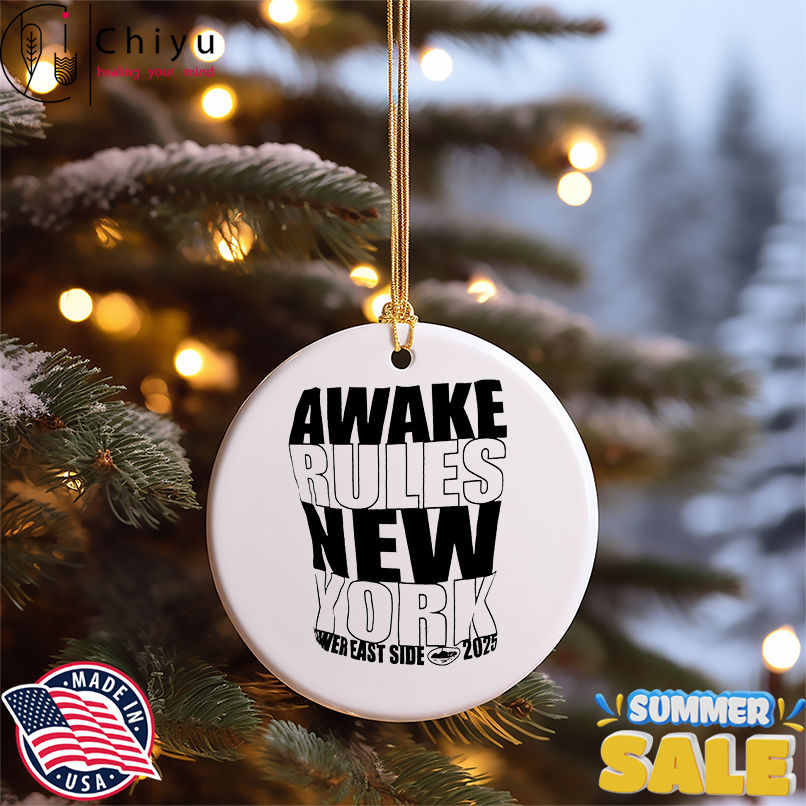 Awake Rules New York Lower East Side 2025 shirt