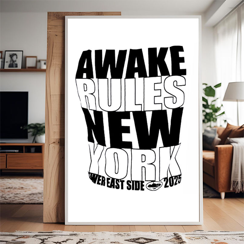 Awake Rules New York Lower East Side 2025 shirt Awake Rules New York Lower East Side 2025 shirt
