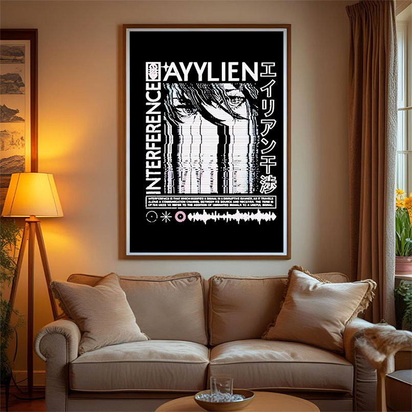 Ayylien interference shirt Ayylien interference shirt