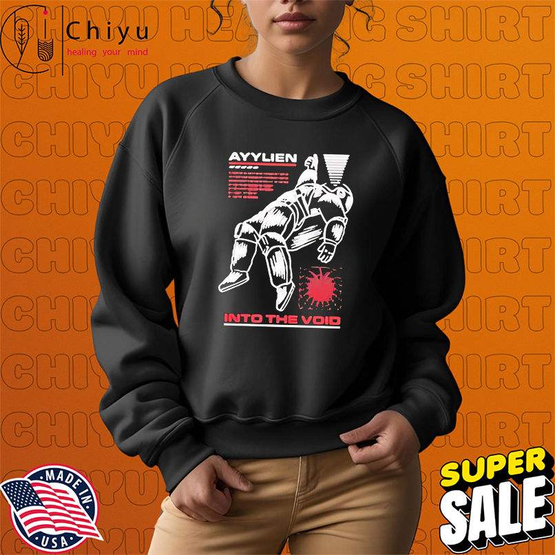 Ayylien into the void cosmic horror shirt