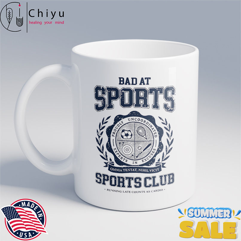 Bad at sports sports club shirt