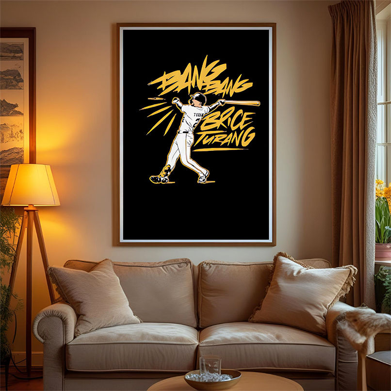 Bang Bang Brice Turang Milwaukee Brewers baseball shirt Bang Bang Brice Turang Milwaukee Brewers baseball shirt