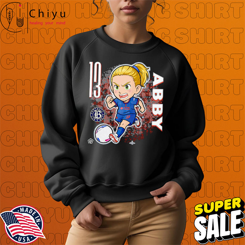 Bay FC Abby Dahlkemper chibi cartoon shirt Bay FC Abby Dahlkemper chibi cartoon shirt