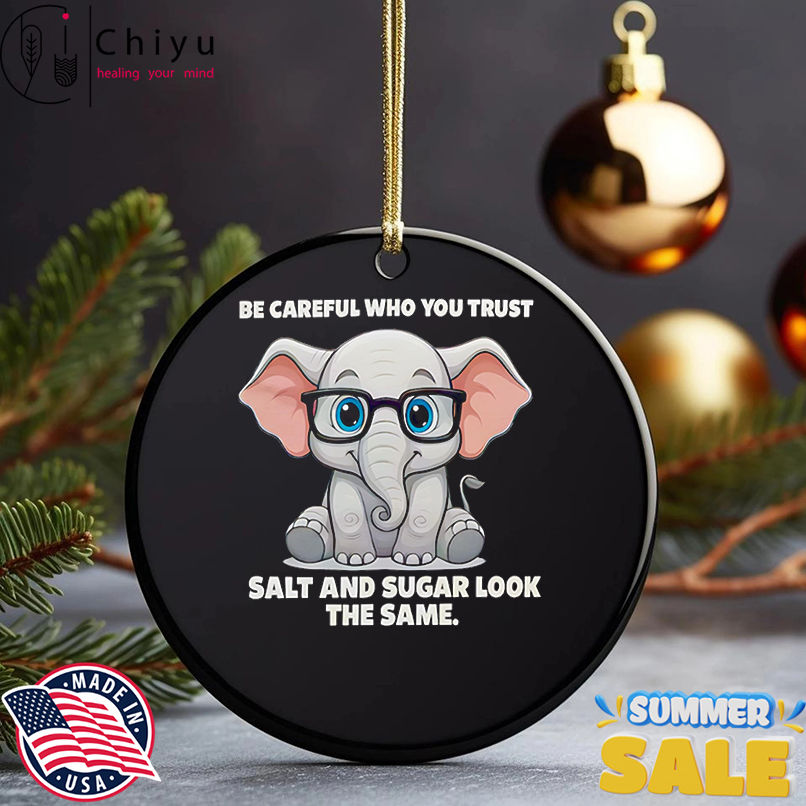 Be careful who you trust salt and sugar look the same shirt