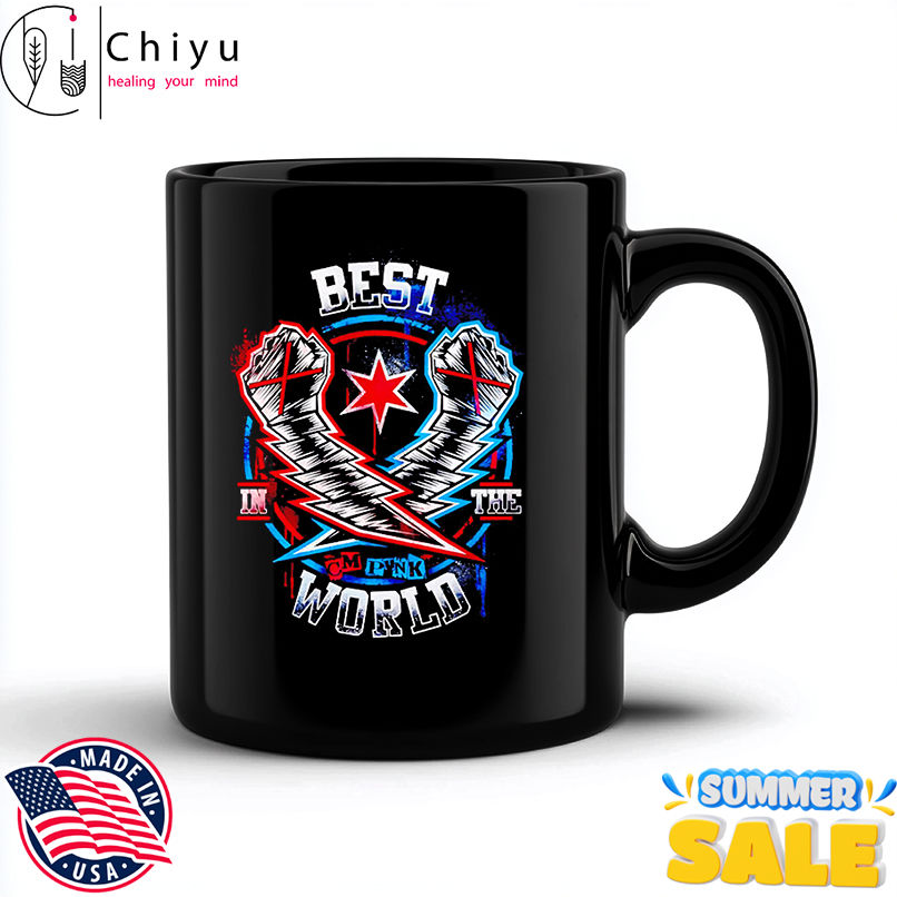 Best In The World CM Punk WWE design shirt