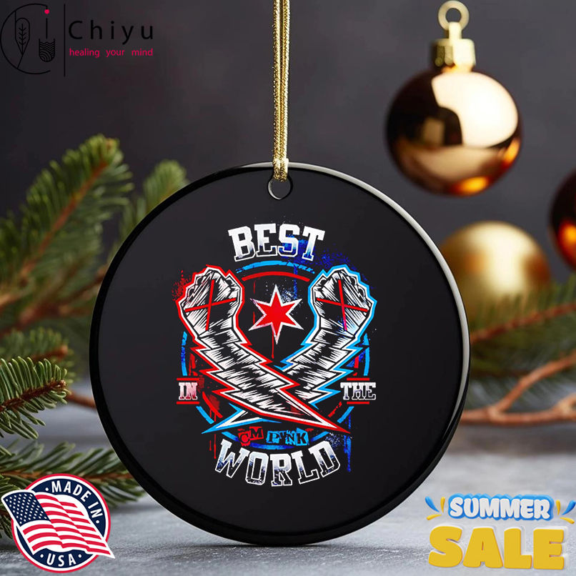 Best In The World CM Punk WWE design shirt