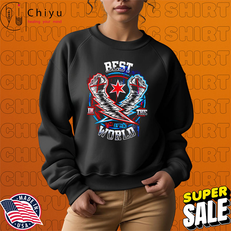 Best In The World CM Punk WWE design shirt
