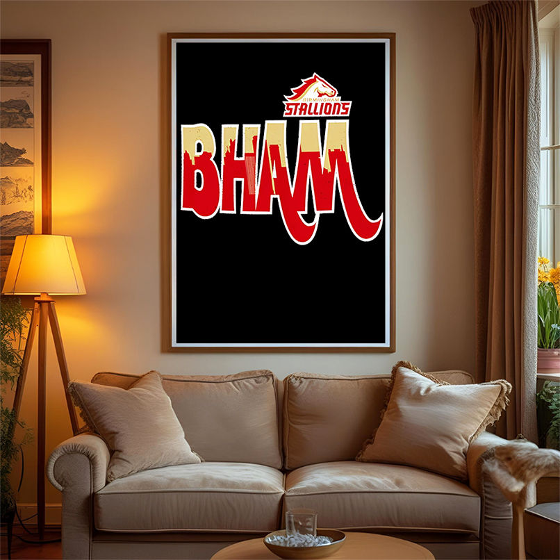 Birmingham Stallions Bham shirt Birmingham Stallions Bham shirt