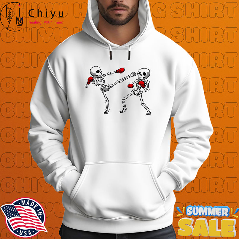 Boxing skeletons shirt