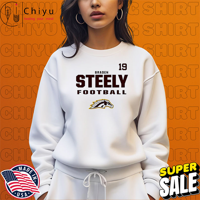 Braden Steely Western Michigan Broncos 19 shirt Braden Steely Western Michigan Broncos 19 shirt