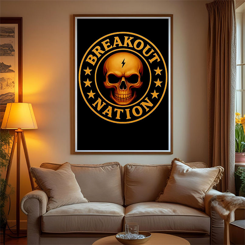 Breakout nation skull shirt Breakout nation skull shirt