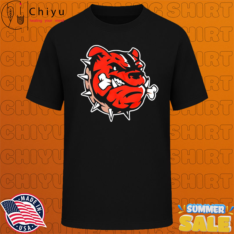 Brown Cleveland Football DAWG Logo shirt