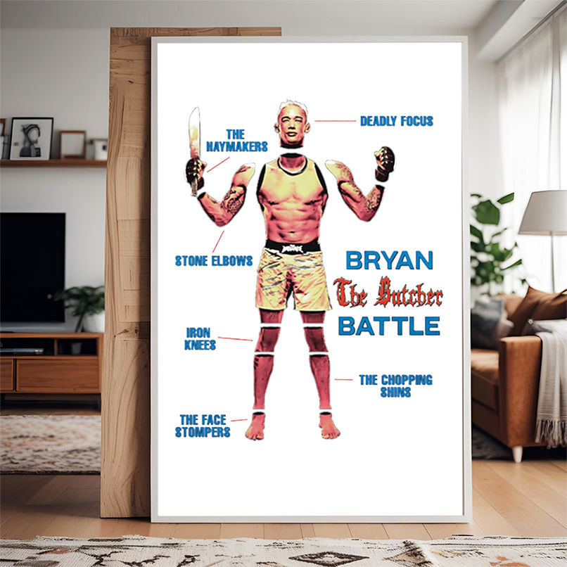 Bryan The Butcher Battle shirt Bryan The Butcher Battle shirt