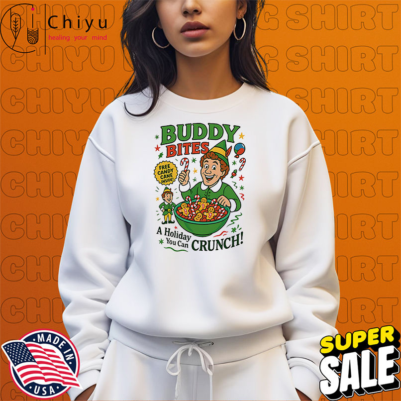 Buddy bites Buddy The Elf Christmas shirt