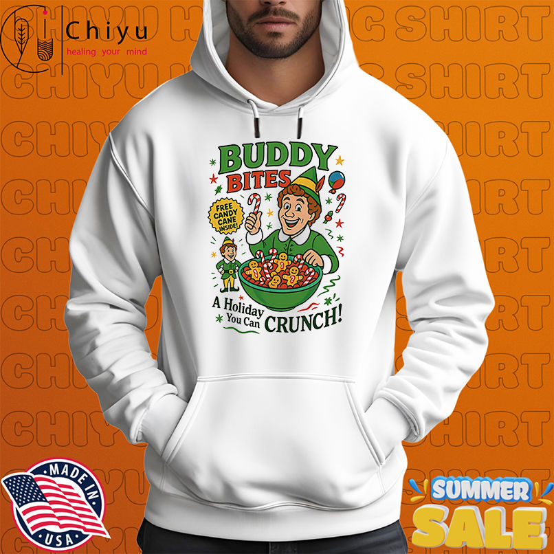 Buddy bites Buddy The Elf Christmas shirt Buddy bites Buddy The Elf Christmas shirt