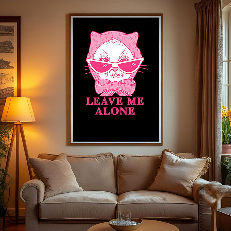 Cat leave me alone shirt Cat leave me alone shirt