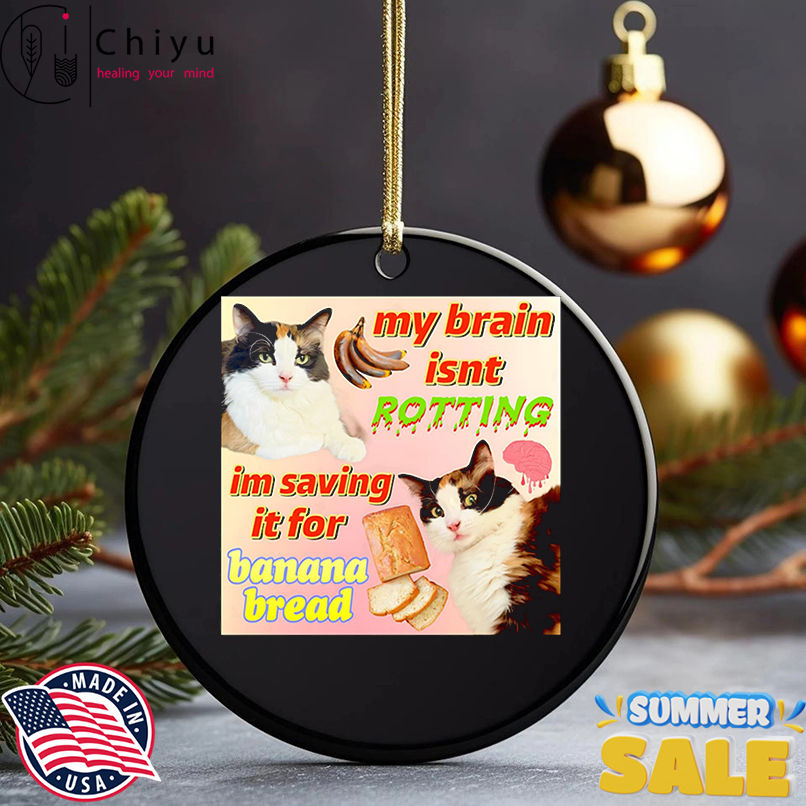 Cat my brain isnt rotting im saving it for banana bread shirt