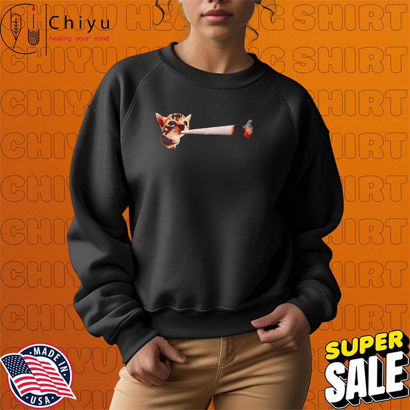 Cat smoking meme shirt Cat smoking meme shirt