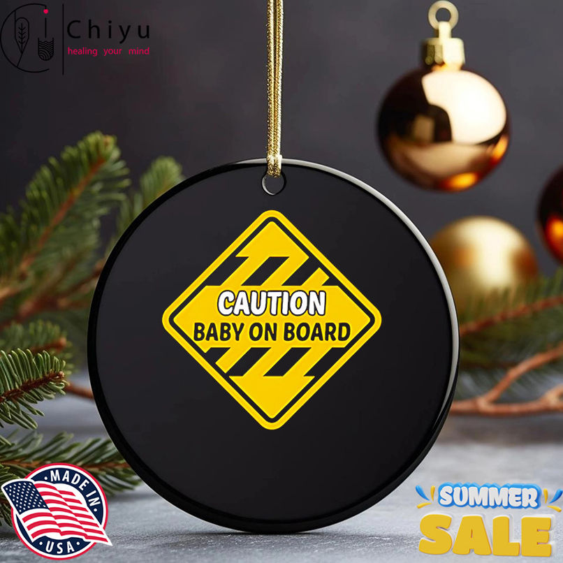 Caution baby on board shirt