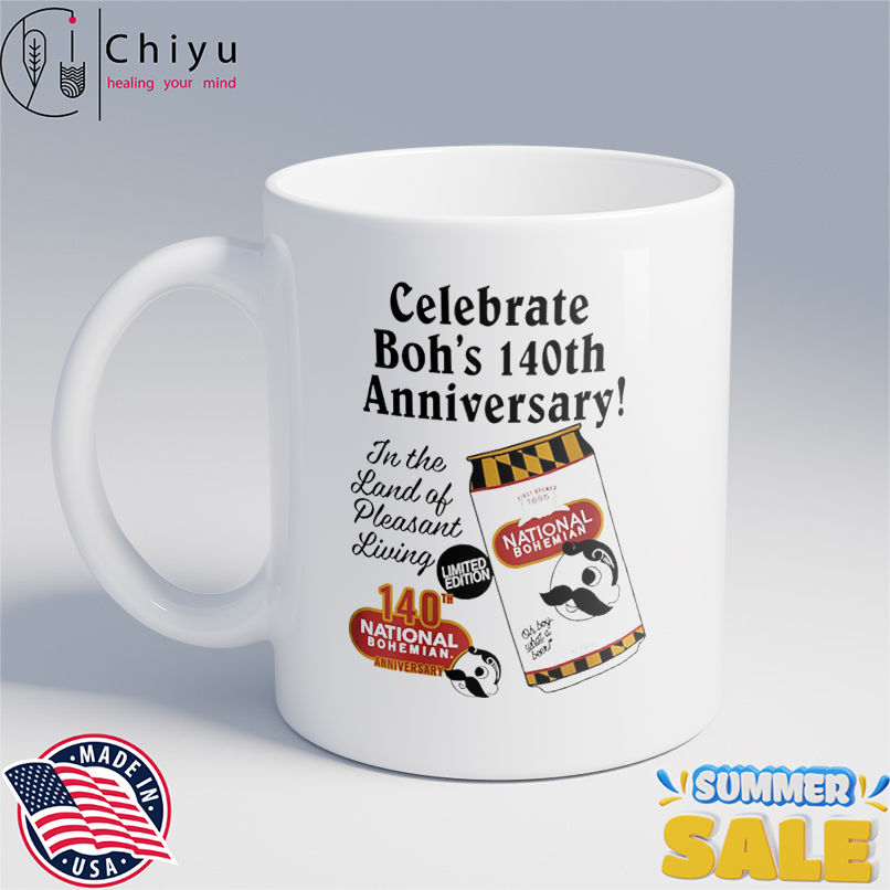 Celebrate Boh's 140th anniversary in the land of pleasant living shirt