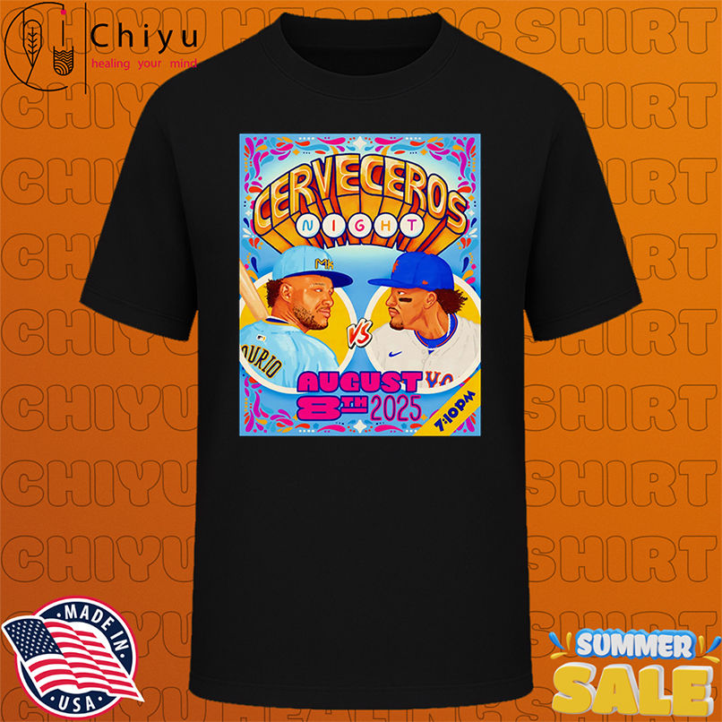 Cerveceros Night August 8th 2025 shirt