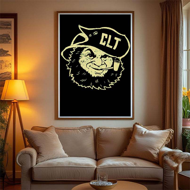 Charlotte 49ers Golden Big Norm Head shirt Charlotte 49ers Golden Big Norm Head shirt