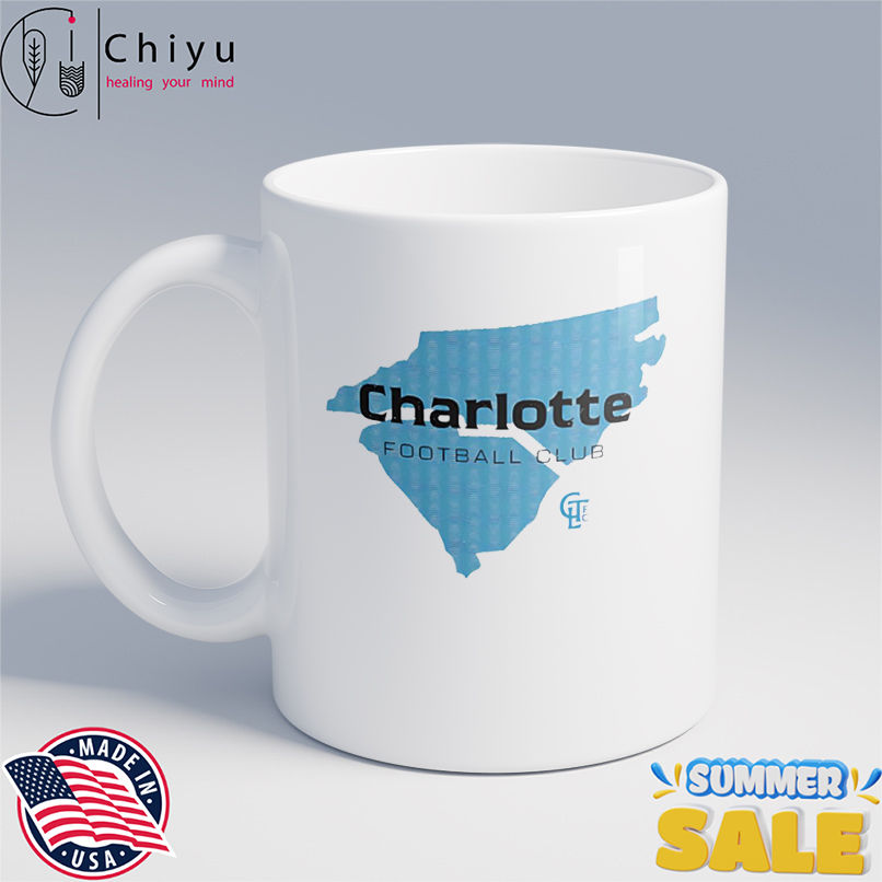 Charlotte FC State Silhouette map shirt Charlotte FC State Silhouette map shirt