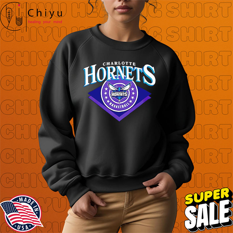 Charlotte Hornets NBA Adult Short Sleeve design shirt Charlotte Hornets NBA Adult Short Sleeve design shirt
