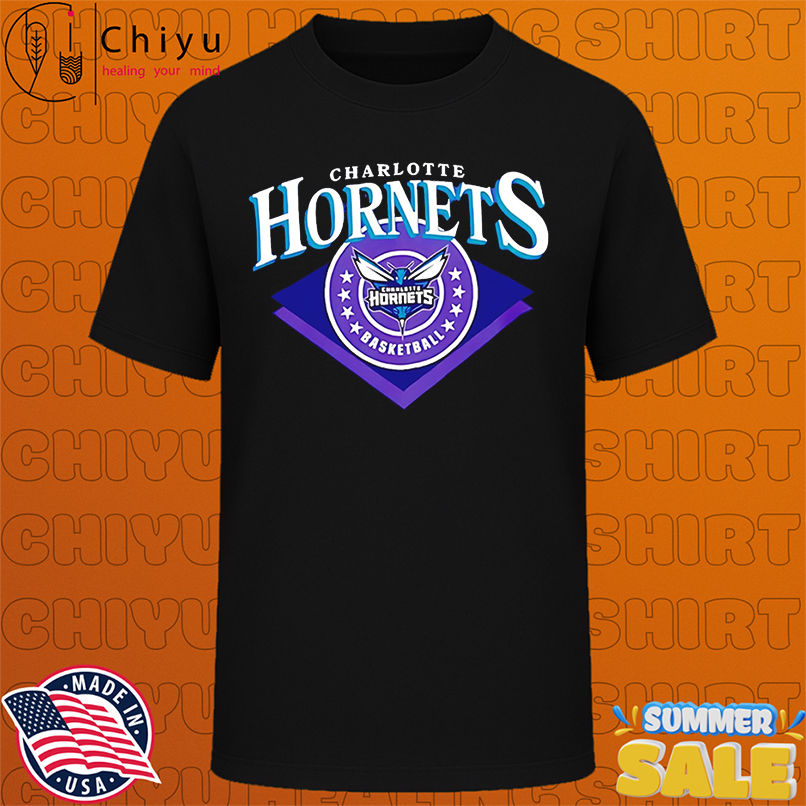 Charlotte Hornets NBA Adult Short Sleeve design shirt