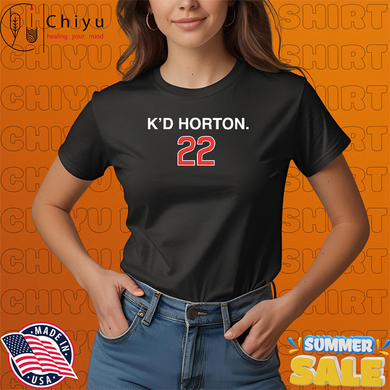 Chicago Cubs K'd Horton 22 shirt