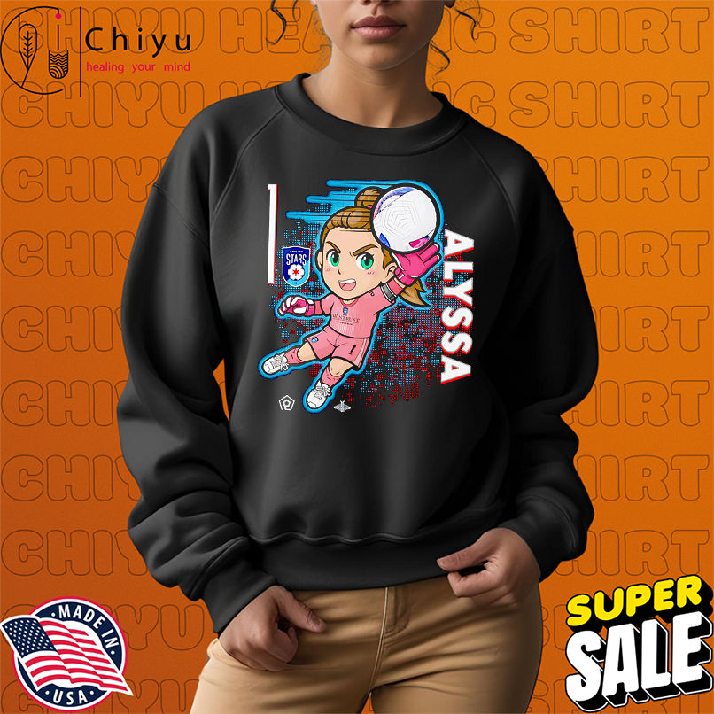 Chicago Stars Alyssa Naeher chibi cartoon shirt Chicago Stars Alyssa Naeher chibi cartoon shirt