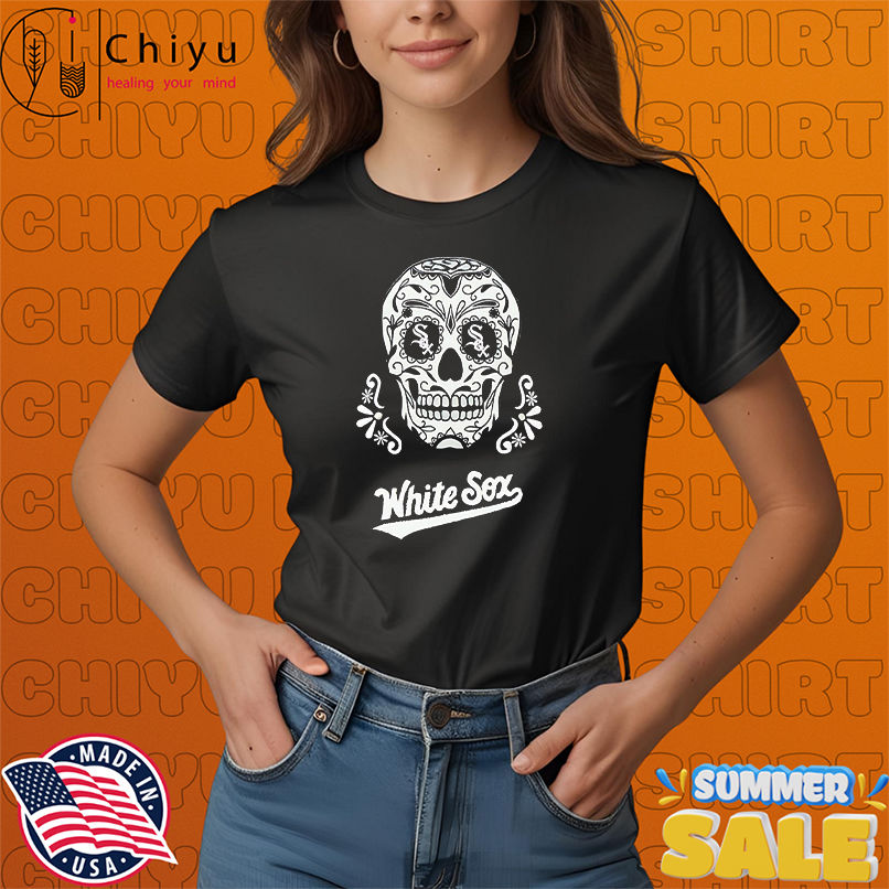 Chicago White Sox Sugar Skull Dia De Los Muertos shirt