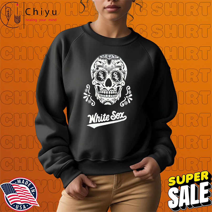 Chicago White Sox Sugar Skull Dia De Los Muertos shirt Chicago White Sox Sugar Skull Dia De Los Muertos shirt