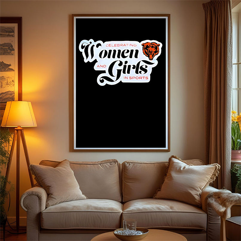 Chicago bears celebrating women and girls in sports shirt Chicago bears celebrating women and girls in sports shirt