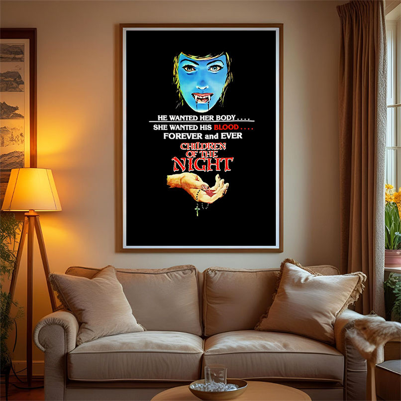 Children of the Night Horror Movie he wanted her body she wanted his blood forever and ever shirt Children of the Night Horror Movie he wanted her body she wanted his blood forever and ever shirt