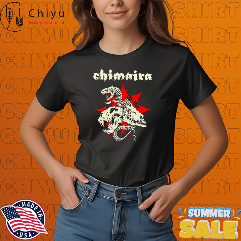 Chimairaband Chimaira skull shirt