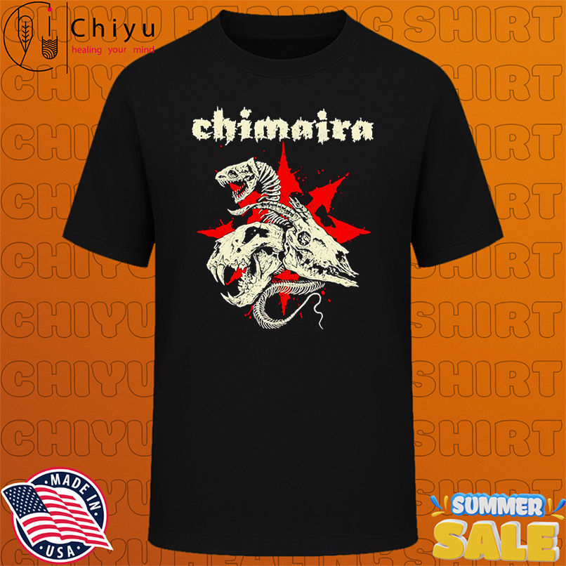 Chimairaband Chimaira skull shirt