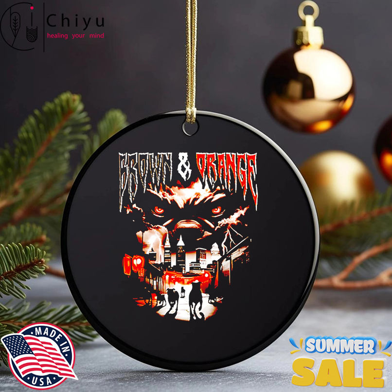 Cleveland Browns Browns and Orange shirt