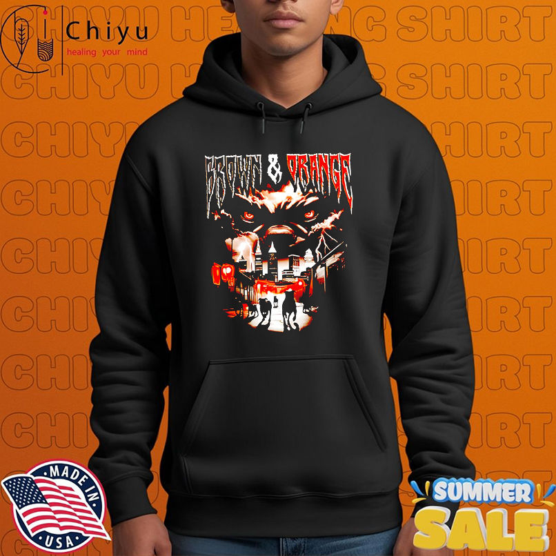 Cleveland Browns Browns and Orange shirt