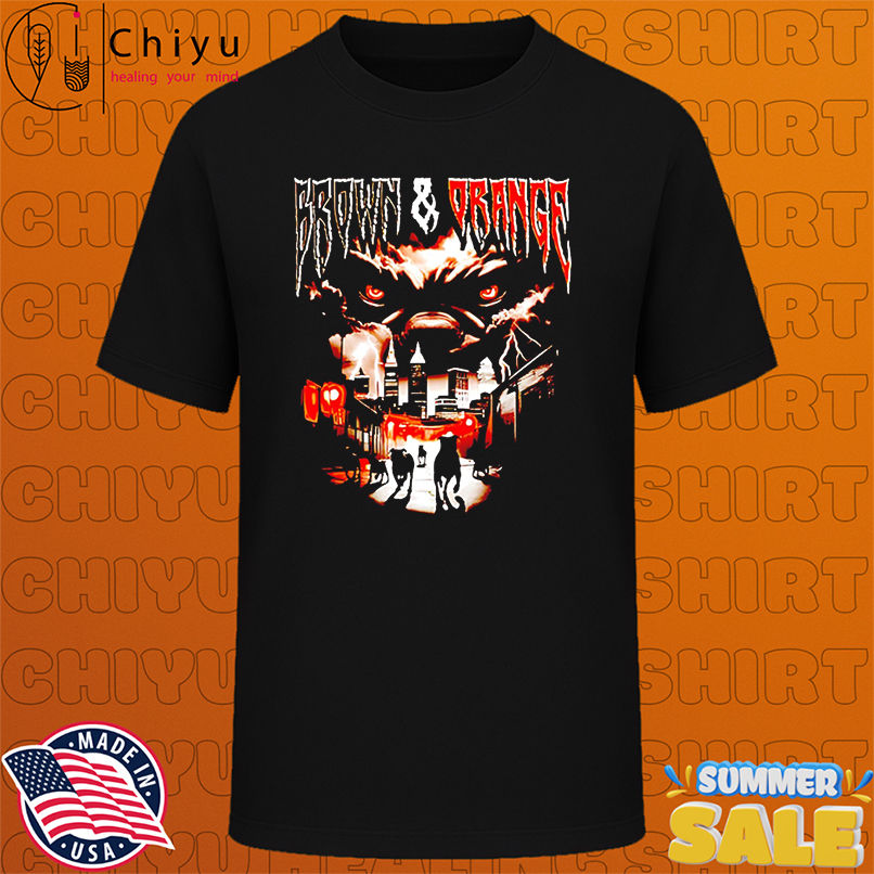 Cleveland Browns Browns and Orange shirt