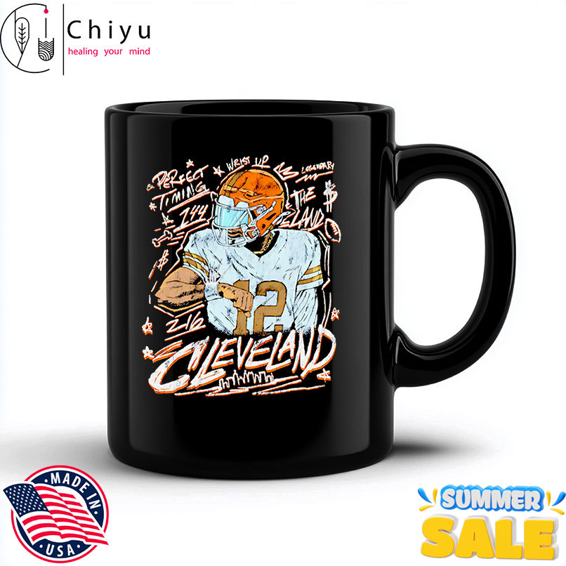Cleveland football perfect timing retro shirt Cleveland football perfect timing retro shirt